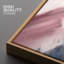 "Aquarelle rose, coup bleu, collage flou, formes abstraites, illustrations, art moderne", 3 pièces-98696071-98696072