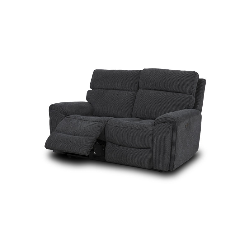 Atlanta Woven 2 Seater Modular Power Recliner Sofa