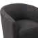 Pamplona 26" W Modern Stylish Soft and Breathable Upholstered Barrel Chair and Ottoman