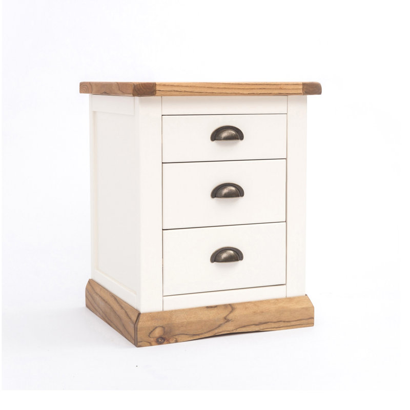 Caius 45cm W Plywood / Laminate Board Bedside Table