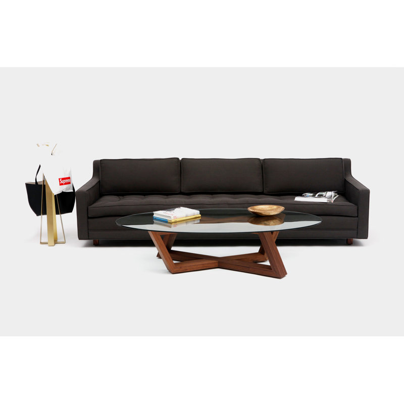 Focal Coffee Table, Walnut, 14" W x 38" L x 72" W