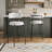 Caydan 98.5cm Upholstered Bar Stool with Metal Frame