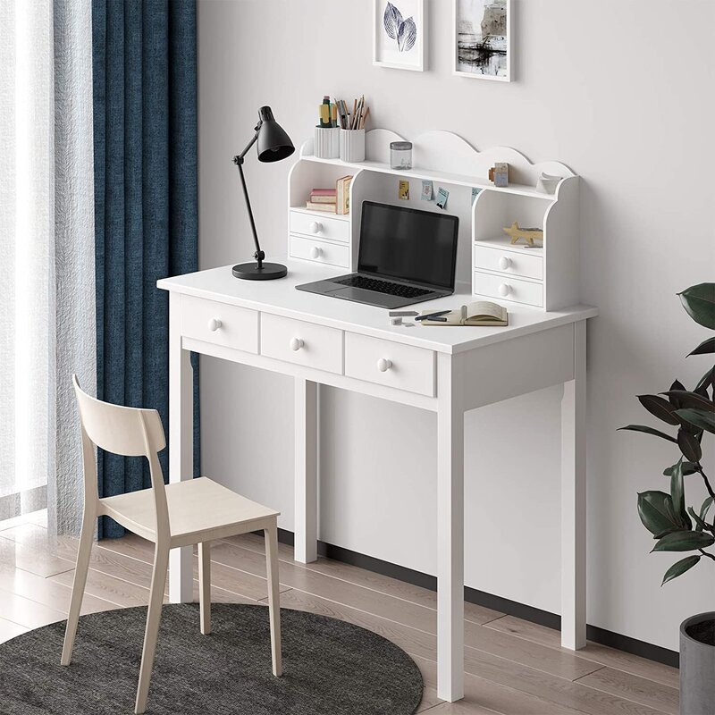 Winston Porter Akiyoshi 36.2'' Desk & Reviews | Wayfair