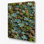 Aquarelle, botanique, 83, art mural vert en métal