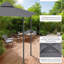 Pavillon de jardin 8X5FT, pour patio