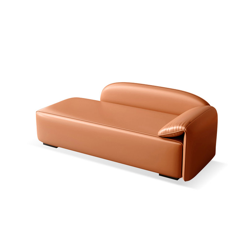 Banc avec revêtement, Orange