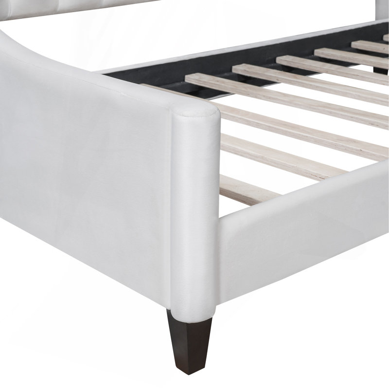 Lit de jour Modern Luxury, Beige, Lit simple