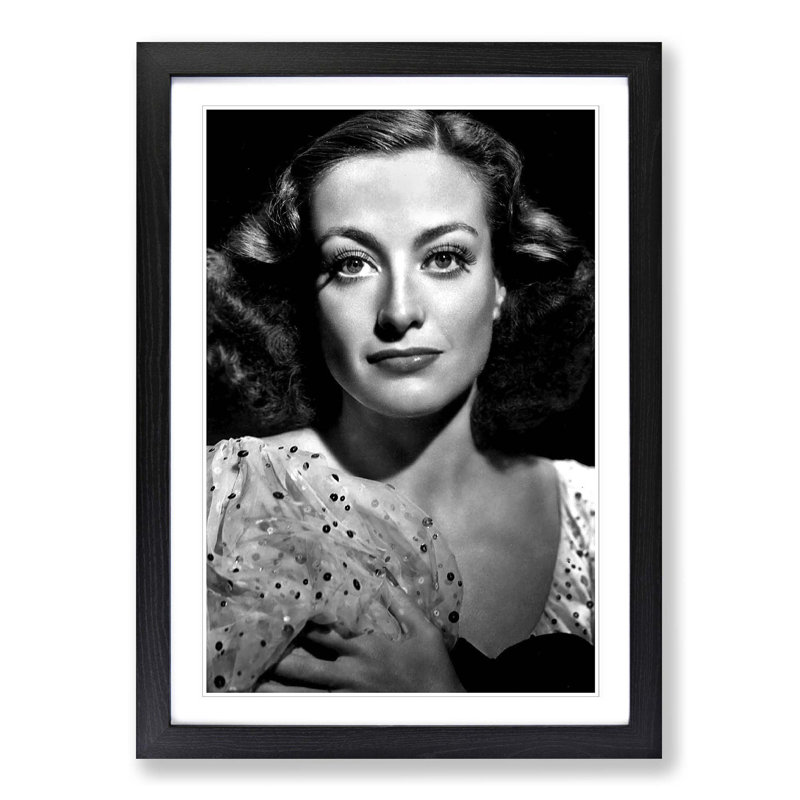Single Picture Frame Print, Black