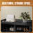  31.89" 2-Door 8+ Pairs Shoe Storage Cabinet and Shoe Storage Bench-654161049