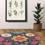 Tapis tressé Petal Symphony-386177870