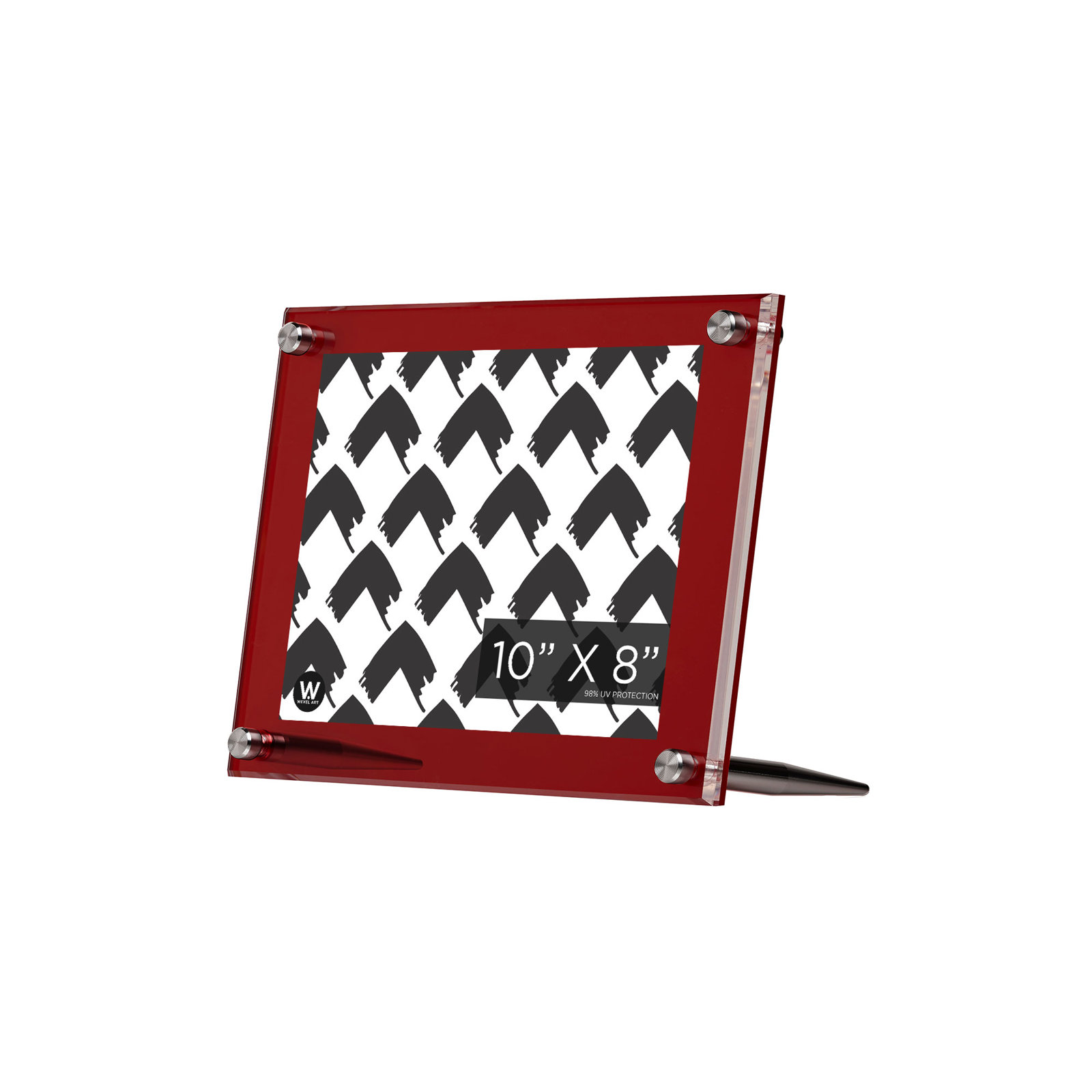 Wexel Art 8x10" Tabletop Frame with Hardware, Cabernet/Graphite