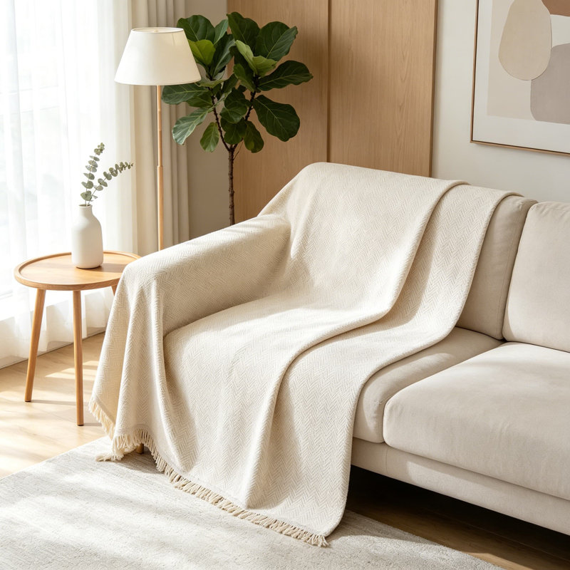 Housses de canapé Boho pour chiens, housses de causeuse lavables, housse de canapé modulaire en forme de L pour animal de compagnie, housse de couverture de canapé en chenille à chevrons