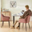 Sexton Upholstered Dining Chair-68213045-122098662