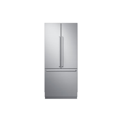 36' Built-In French Door Refrigerator, Panel Ready with SteelCool 