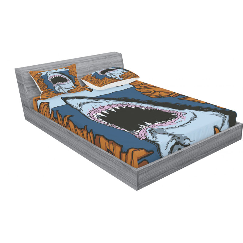 Microfiber Sheet Set, Full Sheet Set with Fitted Sheet