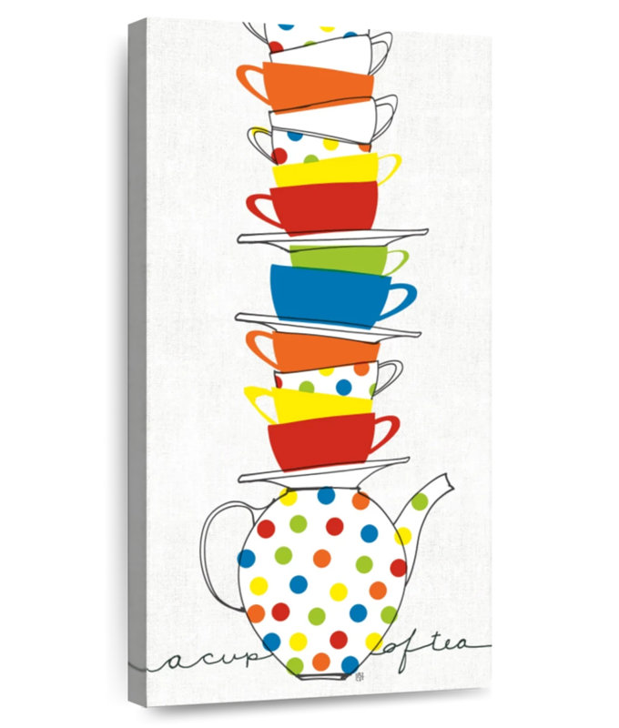 Stack Of Cups, 24" H x 12" W