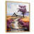 Toile naturelle avec cadre flottant