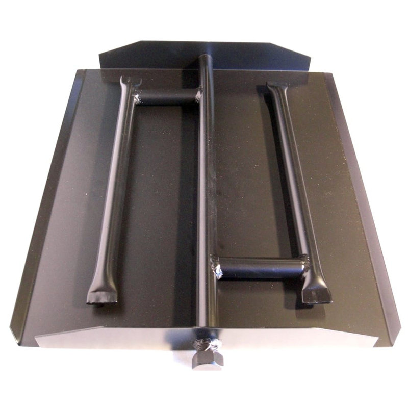 Brûleur à gaz robuste à trois rangées, Acier thermolaqué, H 16,5 po x l 14 po x P 1,88 po
