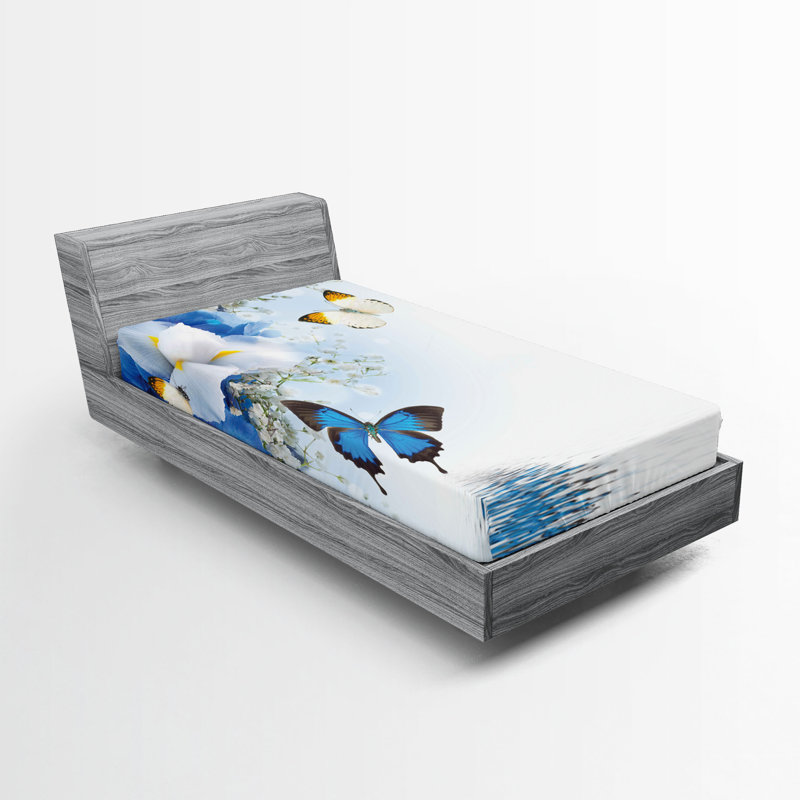 Ensemble de 2 draps-housses Ambesonne, Twin Sheet Set