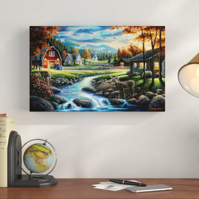" Country Living " by Chuck Black