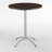 Aleksandras Round Metal Base Dining Table-2109502068-2116576896