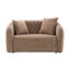Causeuse en chenille Keith Brown avec 2 coussins décoratifs assortis-1116250525