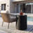 Aneiro Ribbed Concrete Outdoor Side Table-318183130