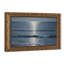 Sunlit Ocean Waves (2), cadre mural rétro - cadre décoratif doré pour art.-1862477111