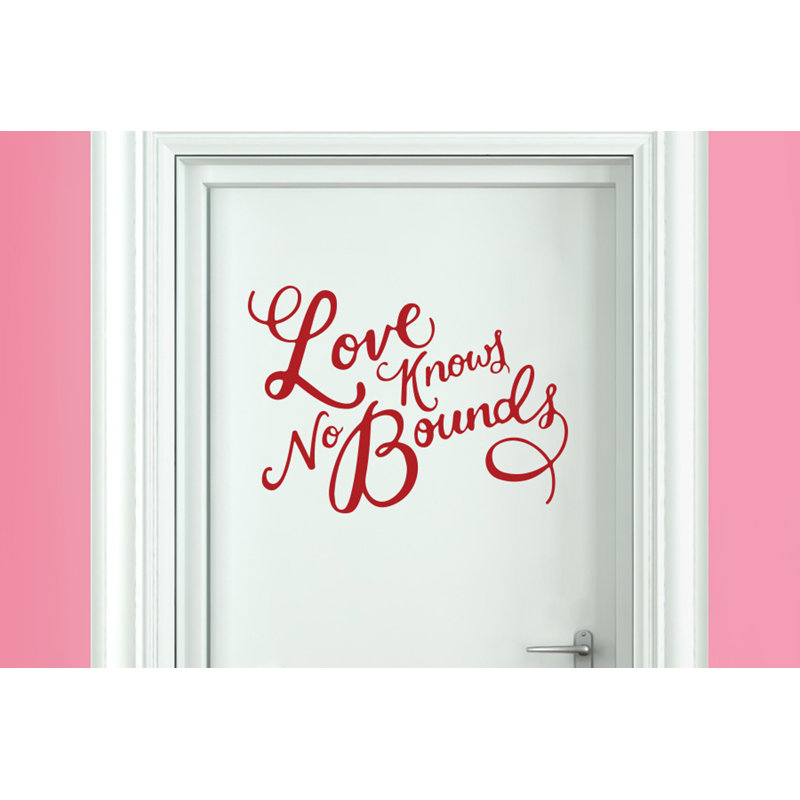 Wall Decal, Dark Red