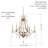 Willa Arlo Interiors Vogan Coal With Clear Chandelier-88450621