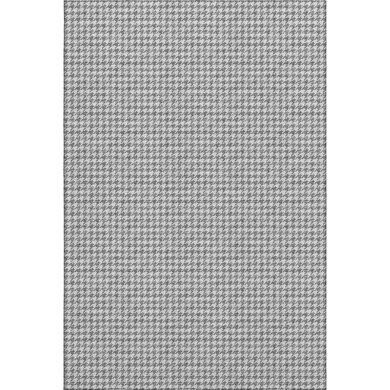 Premium Machine Washable Paullette AMF137 Gray Rug, Rectangle 9' x 12'