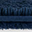 1 tapis de bain réversible 100% coton touffeté 3000 g / m² bleu marine-1898475203-1898475201