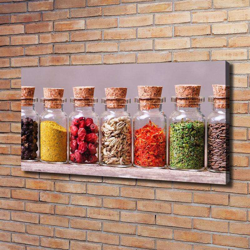 Colourful Spices - Wrapped Canvas Print