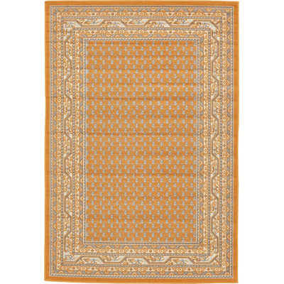 Tapis orange Wingate