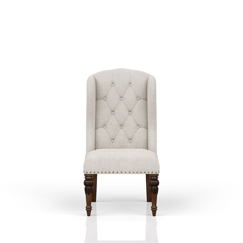 Fauteuil à oreilles rembourré