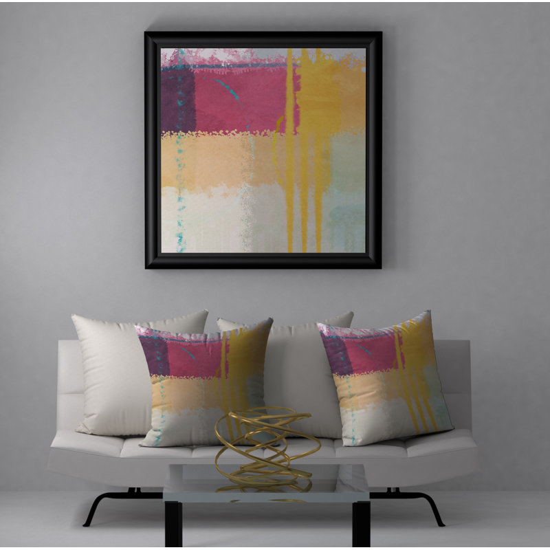 Tiny Reversible Throw Pillow, 24" x 24"