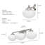Luminaire mural pour meuble-lavabo 3 lumières Hunter Saddle Creek-73725849-90546864