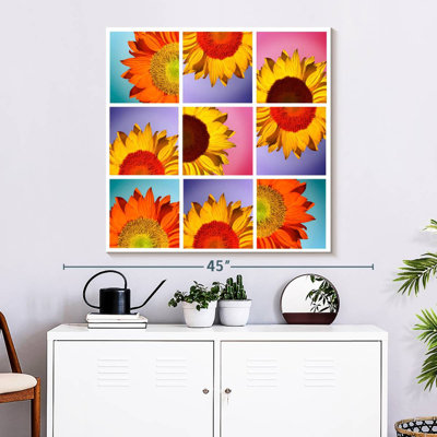 Harnek, collage de tournesols