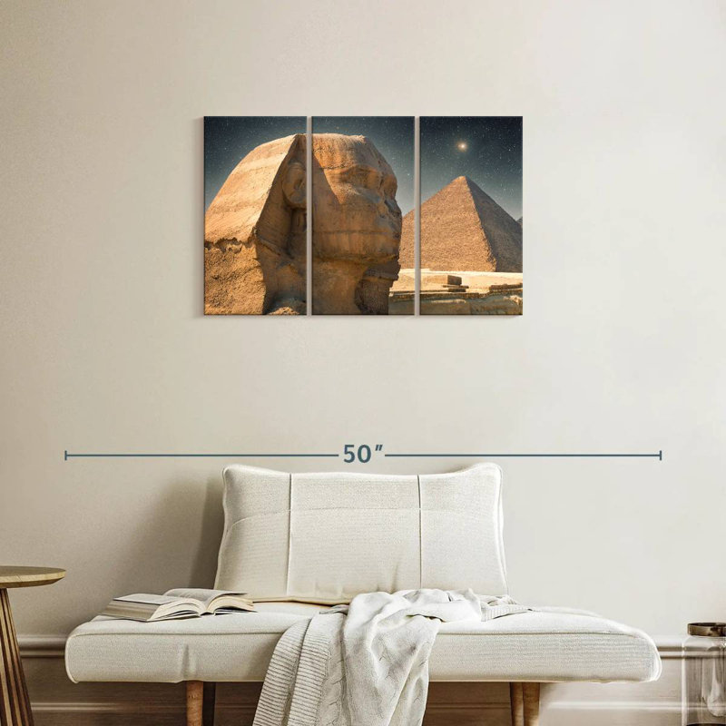 Adella Sphinx, 20" H x 33" W