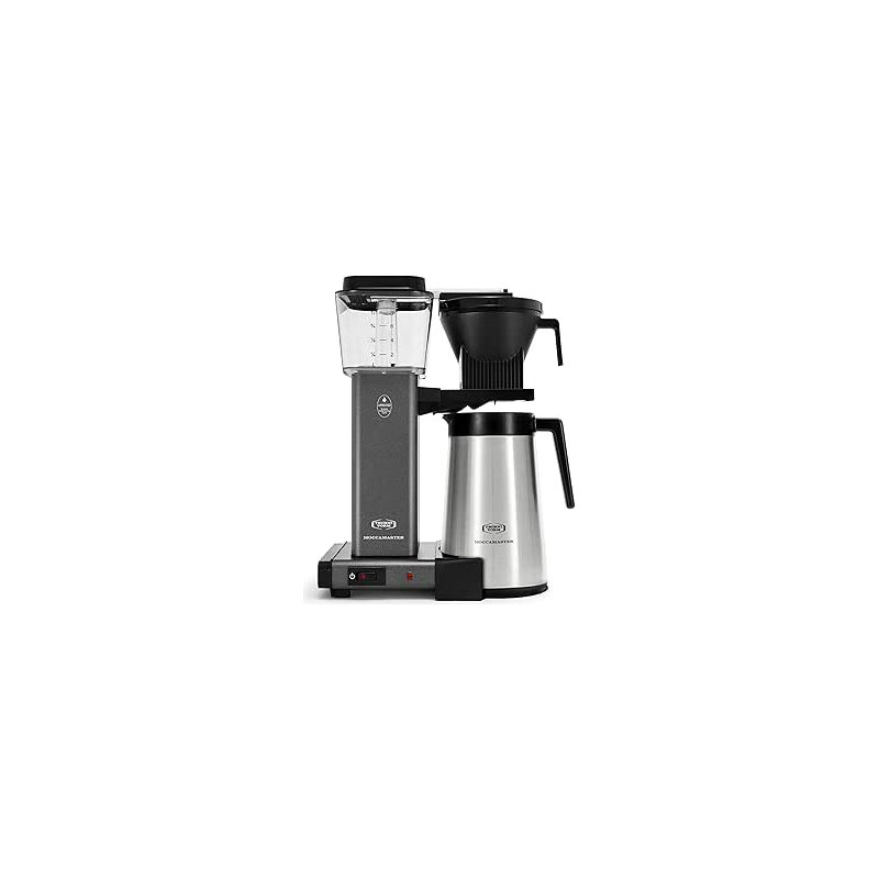 Technivorm Moccamaster 79317 KBGT 10-Cup Coffee Maker, 40 oz, Stone Grey, Stone Gray