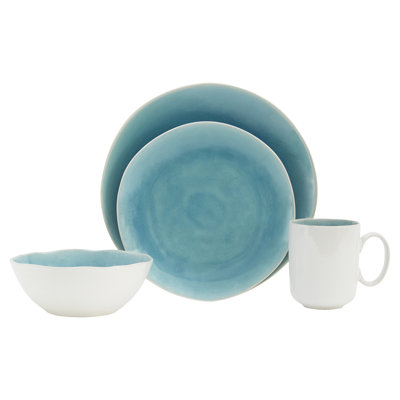 Piece Ceramic Dinnerware Set - Service for 4