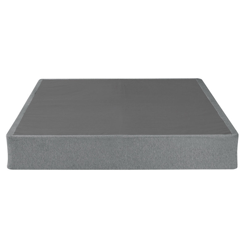 9 in. Twin Folding Mattress Foundation Polyester Metal Frame Box Spring Base