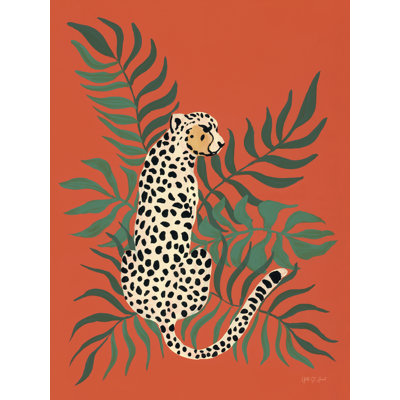 Sitting Cheetah by Yvette St. Amant