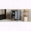 24" Modern Bathroom Vanity with 2-Tier Cabinet and Ceramic Sink-1324969443