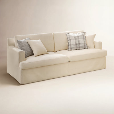 Lucie 84" Linen Sofa