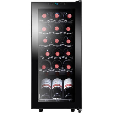 STAIGIS 24 Bottle Single Zone Freestanding Wine Refrigerator ST-46024-WF
