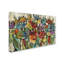 Art mural sur toile tendue - Silvia Vassileva «Confetti Floral I» pour décoration de salon, de chambre à coucher ou de bureau - 16 x 24-31355136