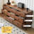 Brown Solid Wood Accent Cabinet