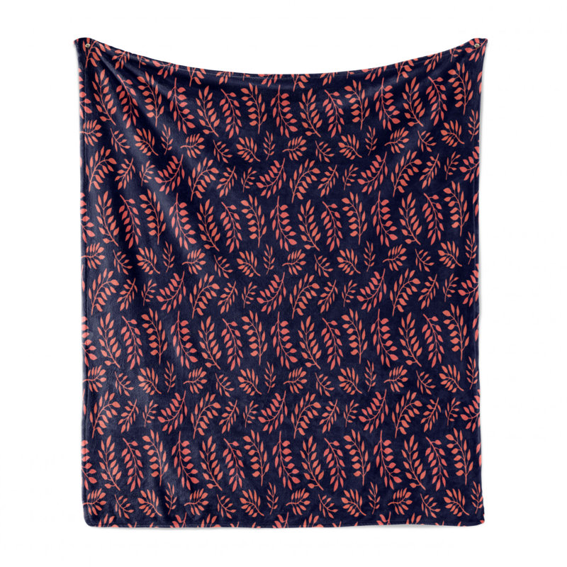Hand Woven Throw Blanket, 50" W x 60" L