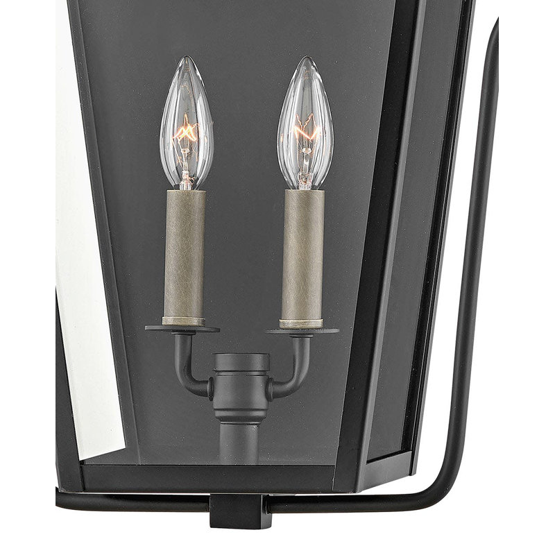 Yale Medium Wall Mount Lantern, 22" H x 15" W x 9.2" D